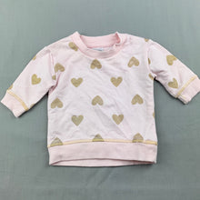 Load image into Gallery viewer, Girls Kids &amp; Co, pink lightweight sweater / top, GUC, size 000,  