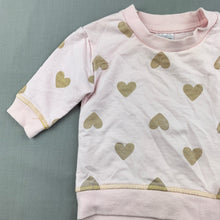 Load image into Gallery viewer, Girls Kids &amp; Co, pink lightweight sweater / top, GUC, size 000,  
