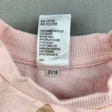 Load image into Gallery viewer, Girls Kids &amp; Co, pink lightweight sweater / top, GUC, size 000,  