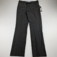 Load image into Gallery viewer, Boys Jacob &amp; Co, charcoal grey suit / formal pants, adjustable, Inside leg: 61cm, NEW, size 9,  