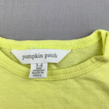 Load image into Gallery viewer, Girls Pumpkin Patch, yellow cotton t-shirt / top, rabbit, EUC, size 00,  