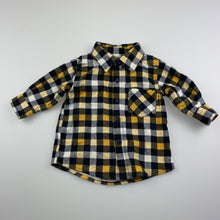 Load image into Gallery viewer, Boys Anko, soft feel brushed cotton long sleeve shirt, EUC, size 00,  