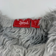 Load image into Gallery viewer, Girls Sprout, faux fur lined faux suede vest, 3 hook fastening, GUC, size 1,  