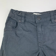 Load image into Gallery viewer, Boys breakers, grey stretch cotton shorts, adjustable, EUC, size 3,  