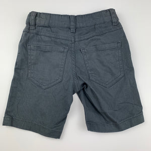 Boys breakers, grey stretch cotton shorts, adjustable, EUC, size 3,  