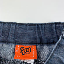 Load image into Gallery viewer, Boys Fun Spirit, dark denim shorts adjustable, robots, FUC, size 1,  