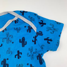 Load image into Gallery viewer, Boys Target, blue cotton t-shirt top, cactus, GUC, size 1,  