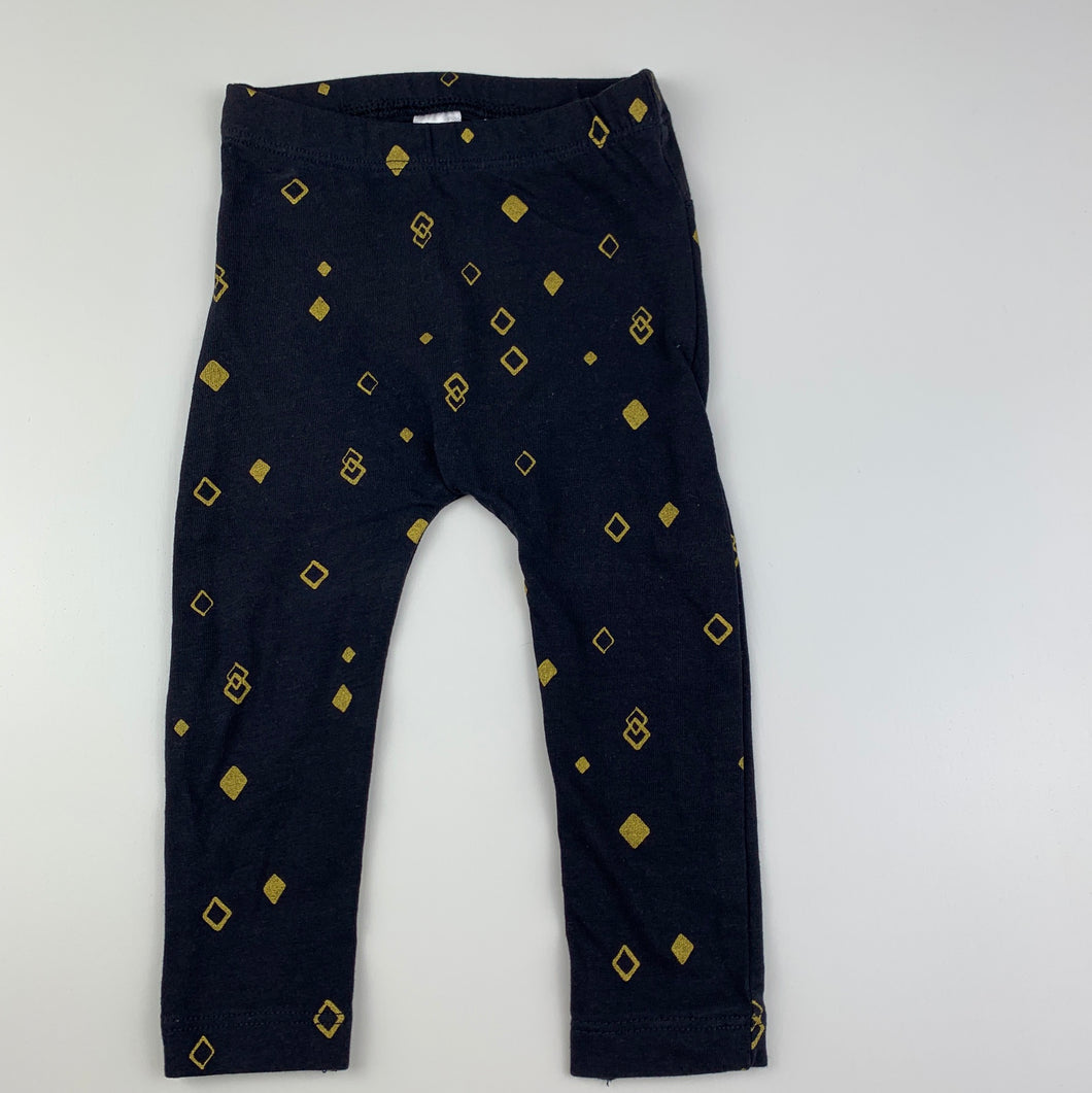 Girls Dymples, stretchy leggings, cats, EUC, size 000,  