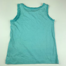 Load image into Gallery viewer, Girls Kids &amp; Co, blue cotton singlet top, GUC, size 4,  