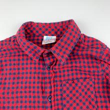 Load image into Gallery viewer, Boys B&amp;L, checked cotton long sleeve shirt, GUC, size 4,  