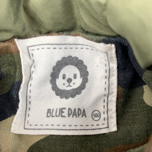 Boys Blue Papa, khaki camo print lightweight jacket, coat, FUC, size 3,  