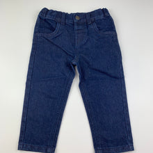 Load image into Gallery viewer, Boys Anko, dark denim jeans, adjustable, inside leg: 28 cm, EUC, size 2,  