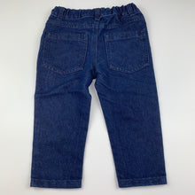 Load image into Gallery viewer, Boys Anko, dark denim jeans, adjustable, inside leg: 28 cm, EUC, size 2,  