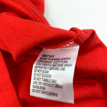 Load image into Gallery viewer, Girls Favourites, red organic cotton singlet top, EUC, size 2,  