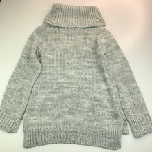 Load image into Gallery viewer, Girls Anko, grey knitted sweater, jumper, GUC, size 8,  