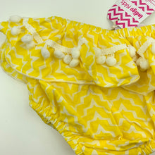 Load image into Gallery viewer, Girls Indigo Kids, lightweight ruffle bloomers, nappy cover, NEW, size 0,  