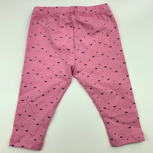 Load image into Gallery viewer, Girls Higgledee, pink stretchy leggings, bottoms, EUC, size 00,  