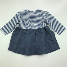 Load image into Gallery viewer, Girls Higgledee, long sleeve casual dress, fox, EUC, size 000, L: 31cm