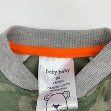 Load image into Gallery viewer, Boys Baby Baby, fleece lined zip up sweater, EUC, size 00,  