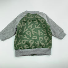 Load image into Gallery viewer, Boys Baby Baby, fleece lined zip up sweater, EUC, size 00,  