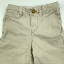 Load image into Gallery viewer, Boys Gap, cotton chino pants, adjustable, inside leg: 31 cm, GUC, size 2,  