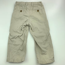 Load image into Gallery viewer, Boys Gap, cotton chino pants, adjustable, inside leg: 31 cm, GUC, size 2,  