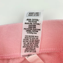 Load image into Gallery viewer, Girls Bonds, pink fleece lined track, sweat pants, GUC, size 000,  
