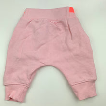 Load image into Gallery viewer, Girls Bonds, pink fleece lined track, sweat pants, GUC, size 000,  
