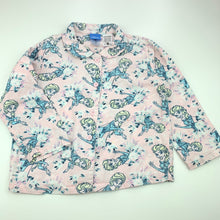 Load image into Gallery viewer, Girls Disney, Frozen, Elsa pyjama top, marks on front, FUC, size 4,  