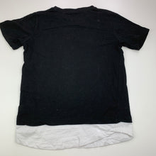 Load image into Gallery viewer, Boys KID, black &amp; white cotton t-shirt top, surf, FUC, size 8,  