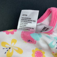Load image into Gallery viewer, Girls Tiny Little Wonders, cotton romper, birds, GUC, size 000,  