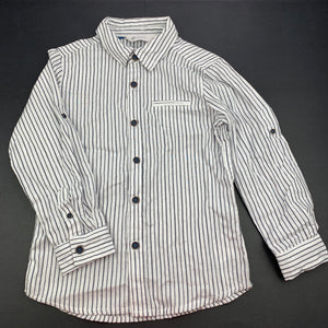 Boys B Collection, lightweight cotton long sleeve shirt, GUC, size 5,  