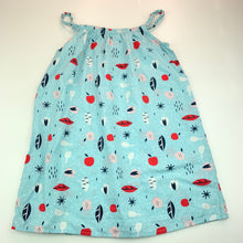 Load image into Gallery viewer, Girls Kids &amp; Co, lightweight cotton casual summer dress, EUC, size 6, L: 56 cm