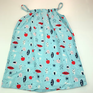 Girls Kids & Co, lightweight cotton casual summer dress, EUC, size 6, L: 56 cm