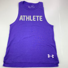 Load image into Gallery viewer, unisex Under Armour, Heat Gear loose fit singlet, tank top, GUC, size 6-7,  