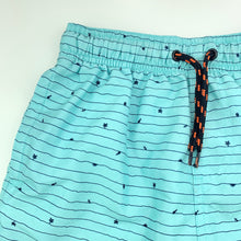 Load image into Gallery viewer, Boys Anko, aqua lightweight board shorts, elasticated, FUC, size 10,  