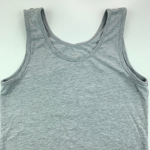 Girls Miss Understood, grey marle singlet, tank top, GUC, size 12,  
