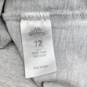 Girls Miss Understood, grey marle singlet, tank top, GUC, size 12,  