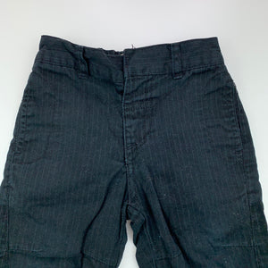 Boys Stix 'n' Stones, black cotton casual pants, elasticated, GUC, size 0,  