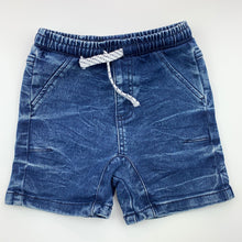 Load image into Gallery viewer, Boys Dymples, knitted stretch denim shorts, elasticated, EUC, size 2,  