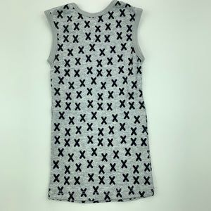 unisex Target, grey cotton singlet top, EUC, size 0000,  