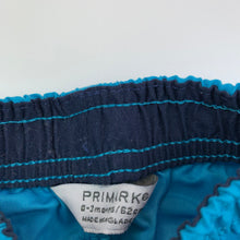 Load image into Gallery viewer, Boys Primark, lightweight board shorts, elasticated, GUC, size 000,  
