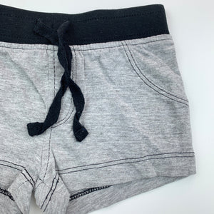Boys Baby Berry, grey lightweight shorts, elasticated, GUC, size 00,  