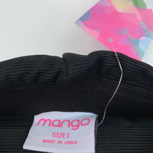 Load image into Gallery viewer, Girls Mango, black skirt, elasticated, L: 20 cm, NEW, size 1,  