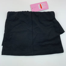 Load image into Gallery viewer, Girls Mango, black skirt, elasticated, L: 20 cm, NEW, size 1,  