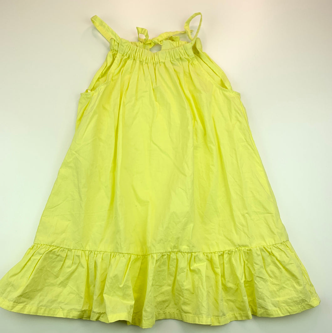 Girls Clothing & Co, yellow lightweight cotton summer top, EUC, size 9,  