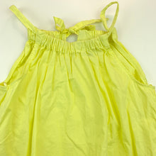 Load image into Gallery viewer, Girls Clothing &amp; Co, yellow lightweight cotton summer top, EUC, size 9,  