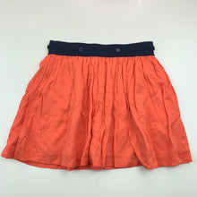 Load image into Gallery viewer, Girls Little Mark Jacobs, lined coral skirt, elasticated, L: 30 cm, GUC, size 6,  