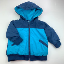 Load image into Gallery viewer, Boys Tiny Little Wonders, fleece lined jacket, coat, GUC, size 0,  