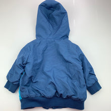 Load image into Gallery viewer, Boys Tiny Little Wonders, fleece lined jacket, coat, GUC, size 0,  